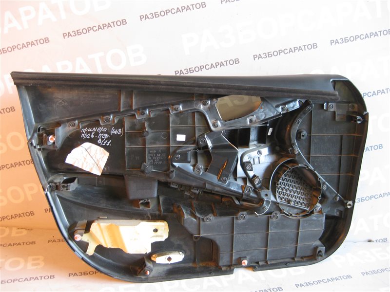 Обшивка двери Nissan Primera P12 2003 хэтчбек