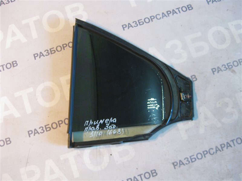 Стекло двери (форточка) Nissan Primera P12 2003 хэтчбек