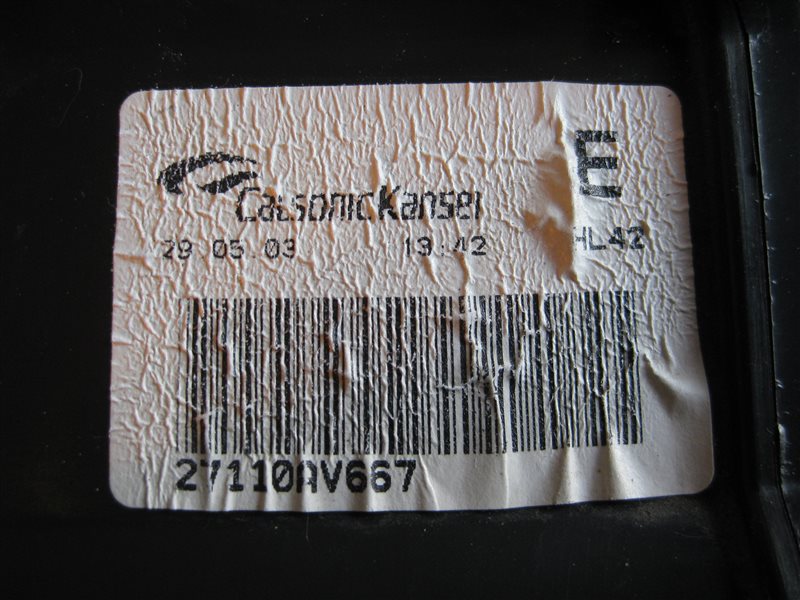 Корпус печки (часть 1) Nissan Primera P12 2003 хэтчбек