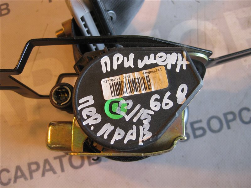 Ремень безопасности Nissan Primera P12 2003 хэтчбек