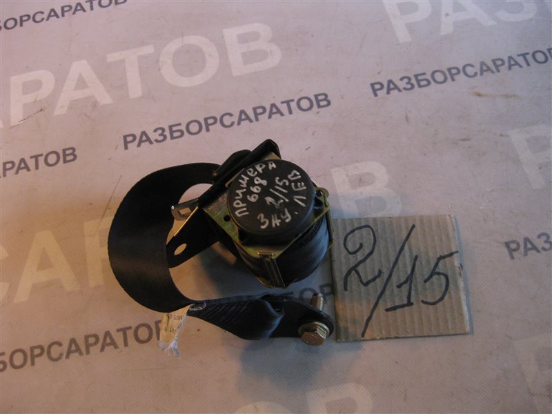 Ремень безопасности Nissan Primera P12 2003 хэтчбек
