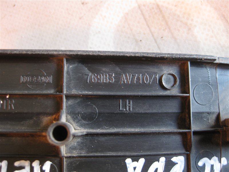 Накладка порогa Nissan Primera P12 2003 хэтчбек