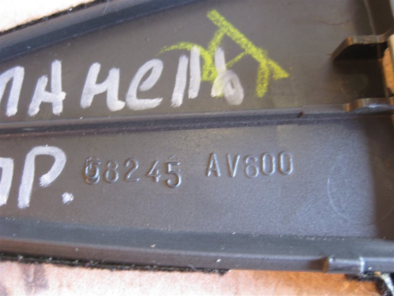 Накладка торпедо декоративная Nissan Primera P12 2003 хэтчбек