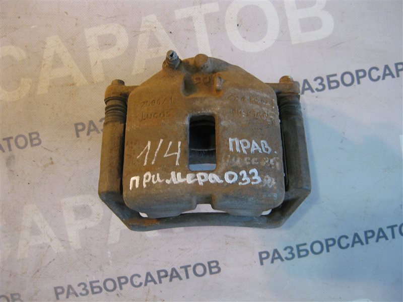 Суппорт тормозной Nissan Primera P12 2004 седан