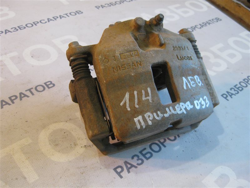 Суппорт тормозной Nissan Primera P12 2004 седан