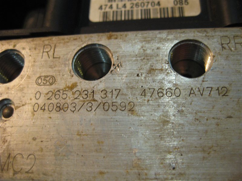 Блок ABS Nissan Primera P12 2004 седан