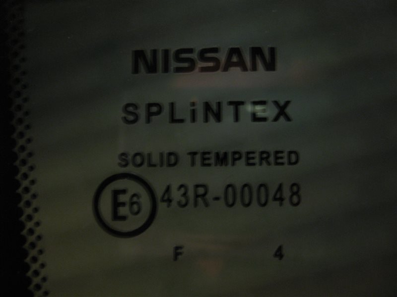 Стекло двери (форточка) Nissan Primera P12 2004 седан