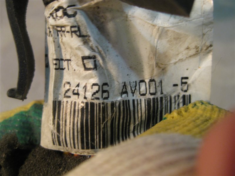 Проводка двери Nissan Primera P12 2004 седан