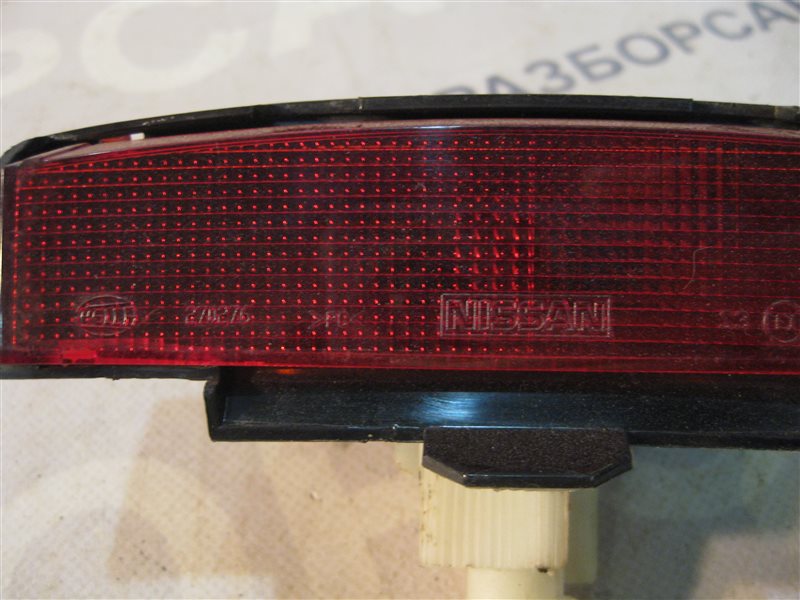 Фонарь задний (стоп сигнал) Nissan Primera P12 2004 седан