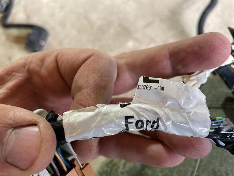 Проводка салона Ford Focus III 2018 рест. седан