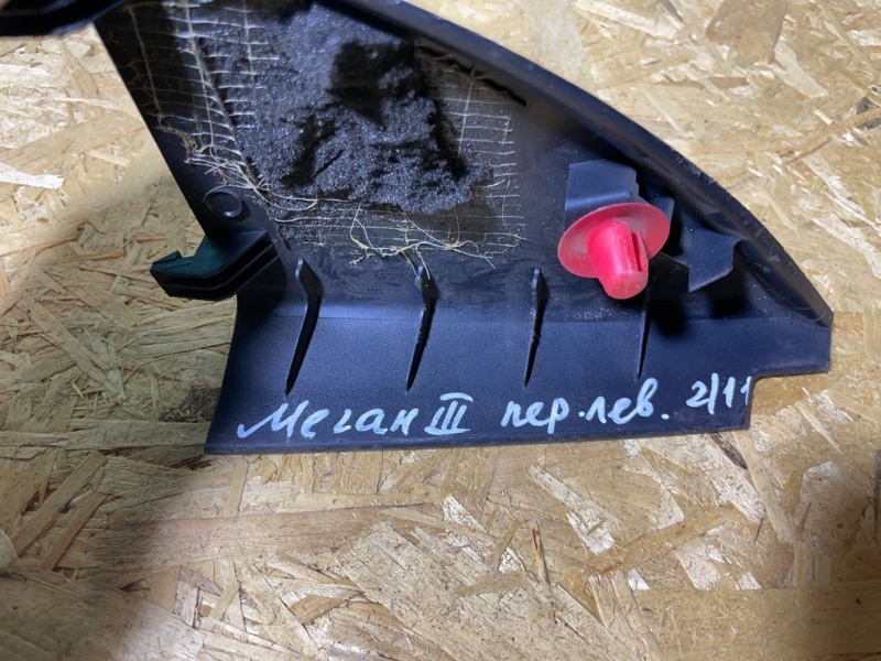 Накладка зеркала Renault Megan III 2012 хэтчбек