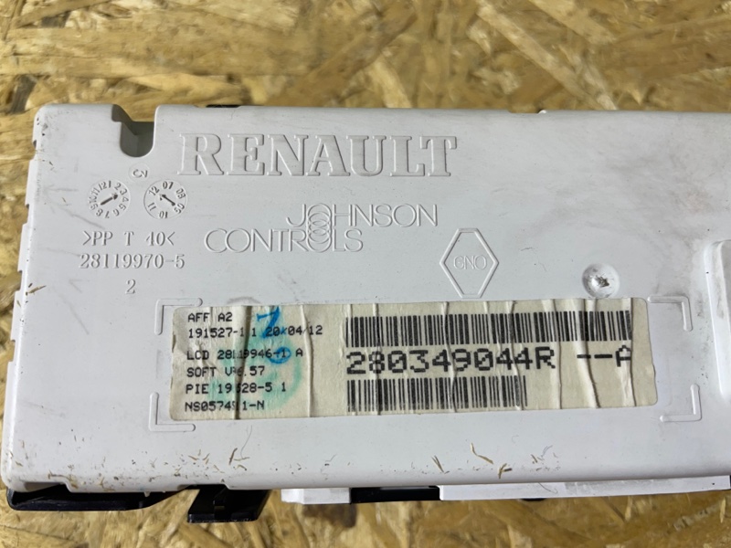 Дисплей информационный Renault Megan III 2012 хэтчбек