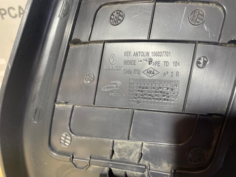 Обшивка крышки багажника Renault Megan III 2012 хэтчбек