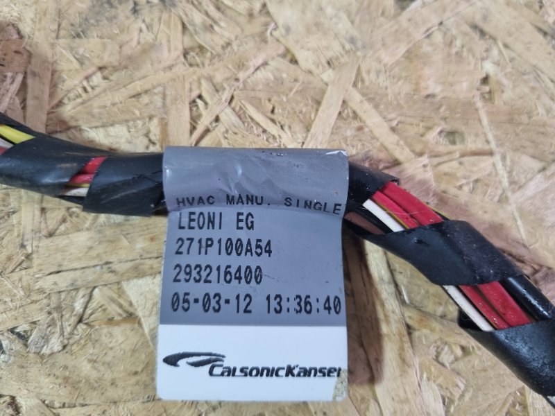 Проводка печки Renault Megan III 2012 хэтчбек