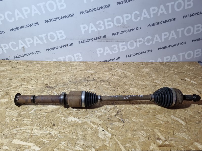 Привод в сборе со шрусами Renault Megan III 2012 хэтчбек
