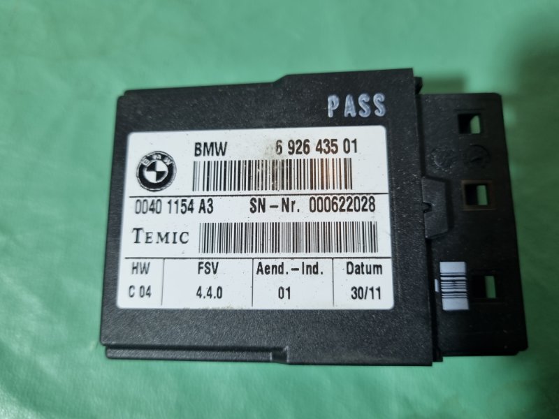 Блок управления подогревом сидений BMW 3 E90 2011 седан