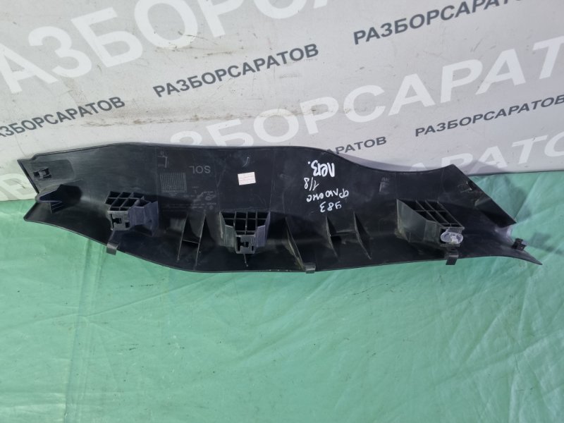 Накладка порогa Renault Fluence 2010