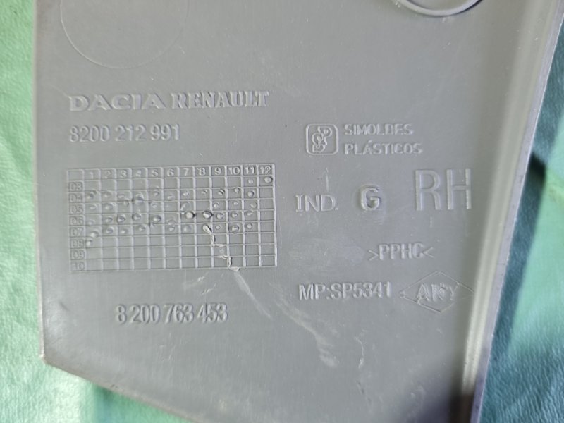 Накладка стойки Renault Logan 2007