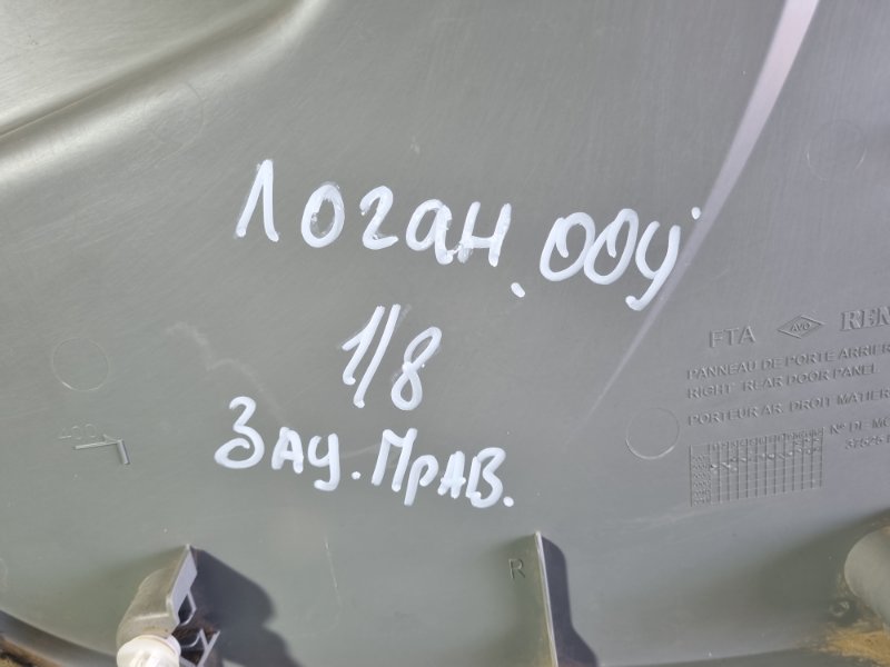 Обшивка двери Renault Logan 2007