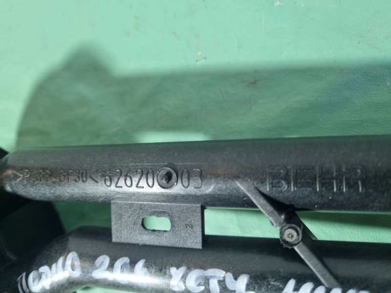 Патрубок печки Peugeot 206 2004 хэтчбек