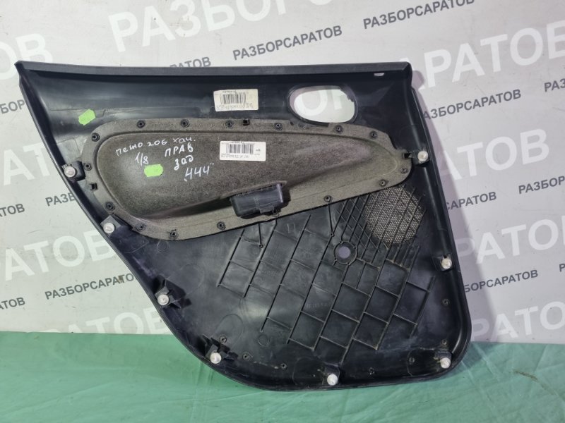 Обшивка двери Peugeot 206 2004 хэтчбек