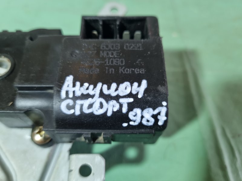Сервопривод заслонки отопителя Ssangyong Actyon sports 2011