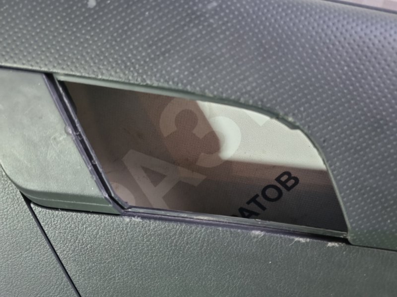 Обшивка двери Chevrolet Aveo T255 2011 хэтчбек