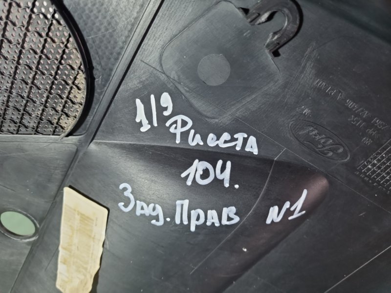 Обшивка двери Ford Fiesta 2007 хэтчбек 5 дв.