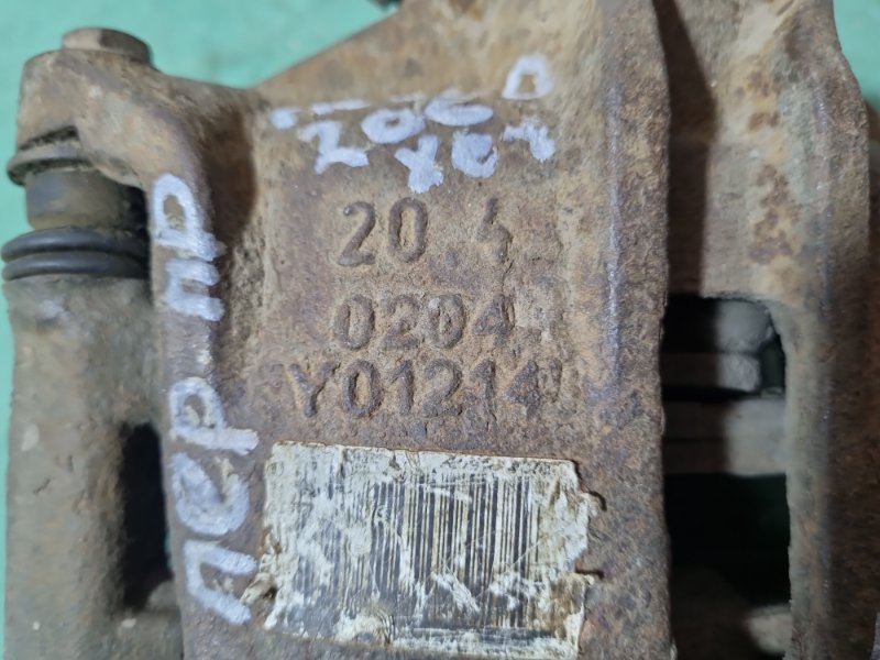Суппорт тормозной Peugeot 206 2004 хэтчбек