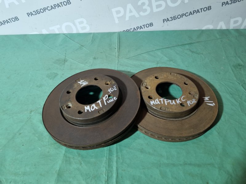 Диски тормозные Hyundai Matrix 2007 универсал