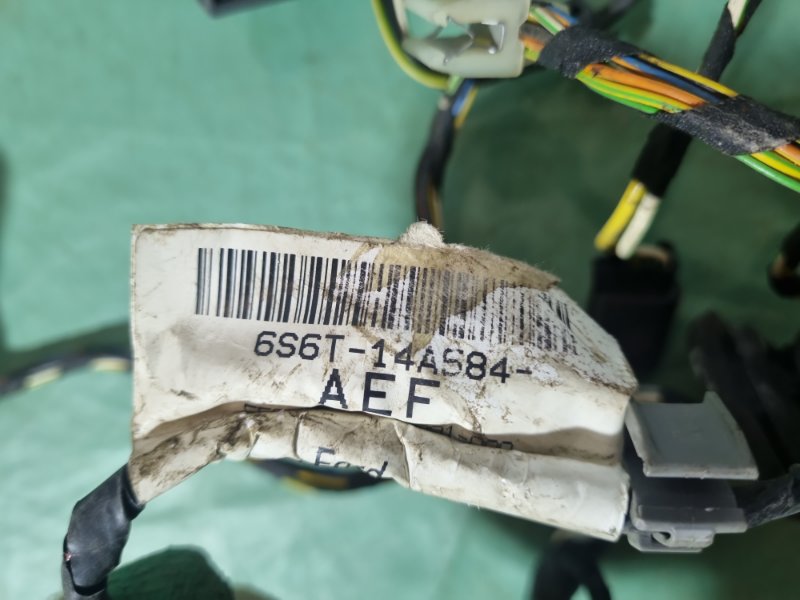 Проводка двери Ford Fiesta 2007 хэтчбек 5 дв.