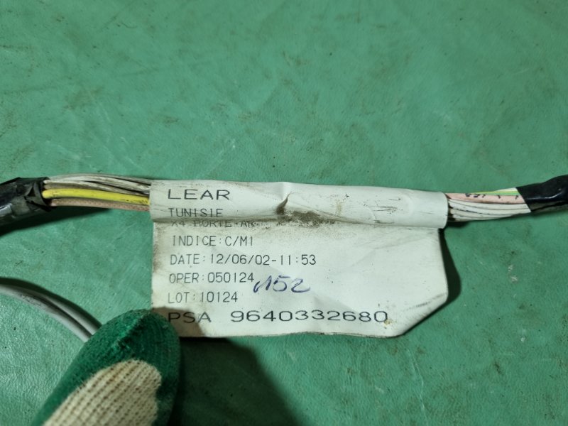 Проводка двери Citroen C5 2002 хэтчбек