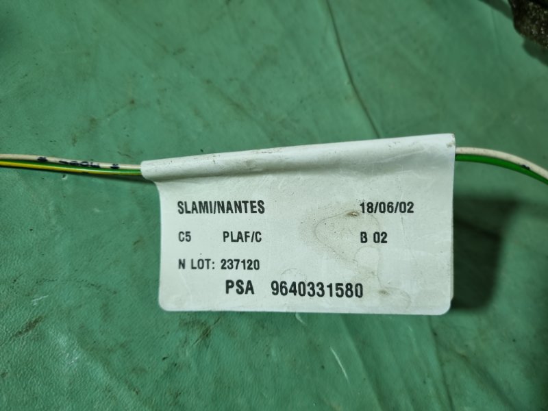 Проводка Citroen C5 2002 хэтчбек