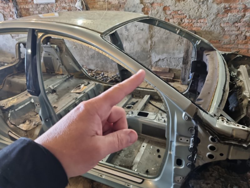 Крыша со стойками Citroen C5 2002 хэтчбек