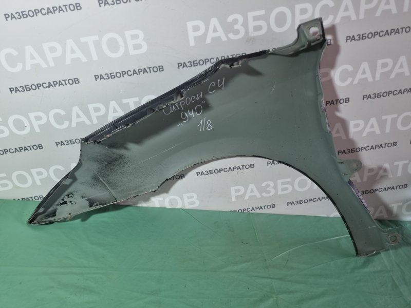 Крыло переднее правое Citroen C4 2005 хэтчбек 5 дв.