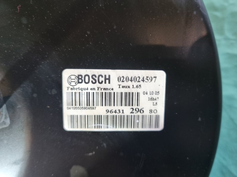 Усилитель тормозов вакуумный Citroen C4 2005 хэтчбек 5 дв.