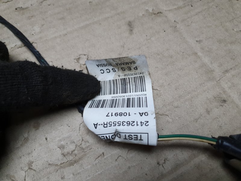 Проводка двери Renault Duster 2010 2008 - 2012