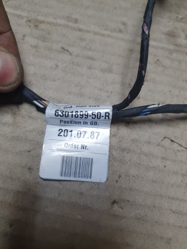Проводка двери BMW 5-series 2008 E60