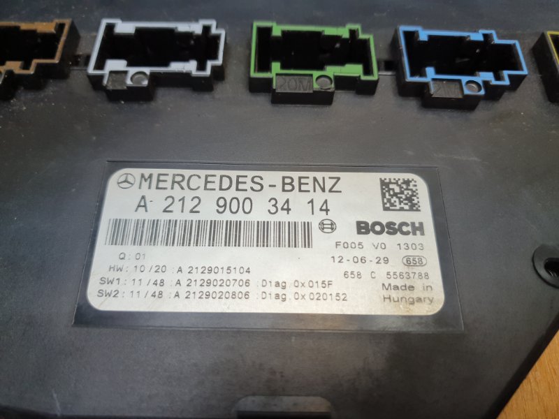 Блок SAM Mercedes-Benz C-Class 2012 W204