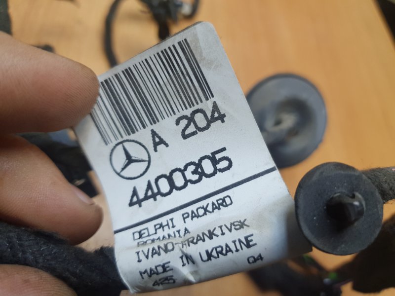 Проводка двери Mercedes-Benz C-Class 2012 W204