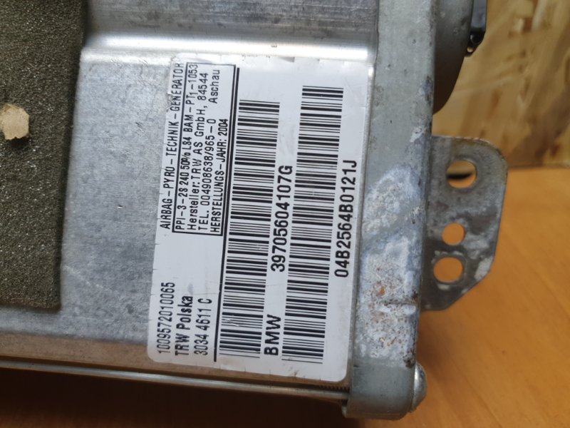Подушка безопасности (Airbag) BMW X3 2004 E83