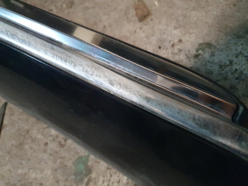 Накладка порога Audi A8 2012 4H