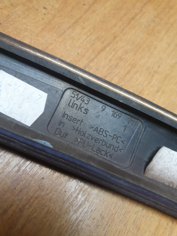 Накладка двери BMW 3 2008 E90