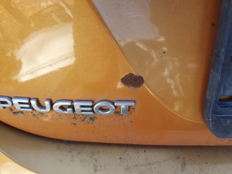 Крышка багажника Peugeot 207 2008 хэтчбэк