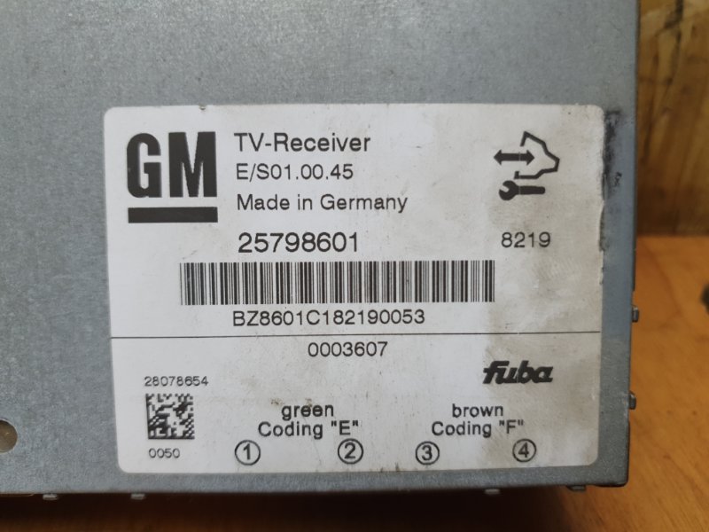 Тв тюнер TV Tuner Cadillac CTS 2008 II