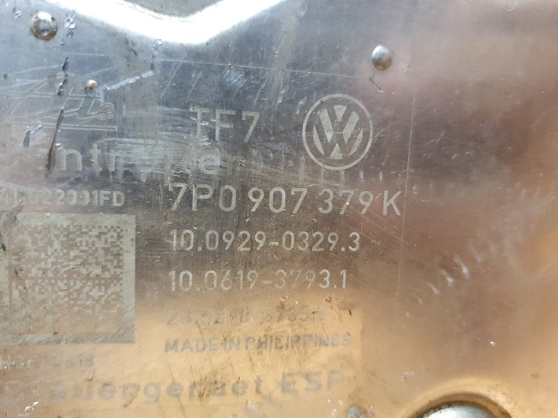 Блок ABS АБС Volkswagen Touareg 2011 7P