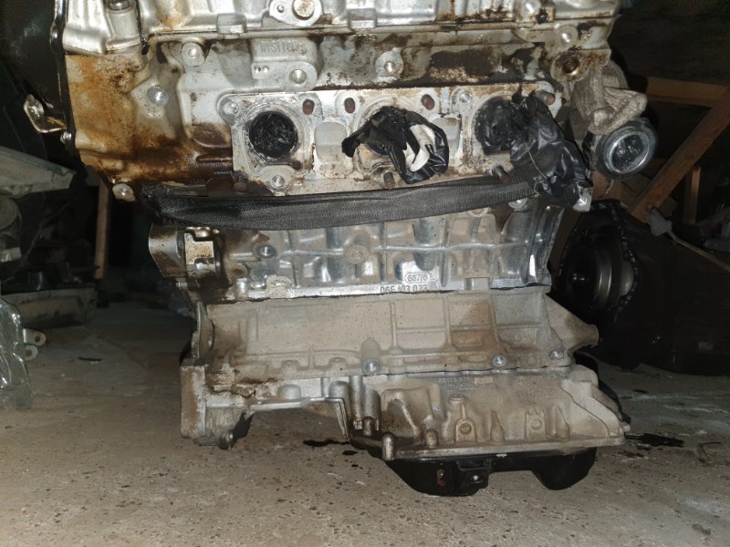 Двигатель Volkswagen Touareg 2011 7P