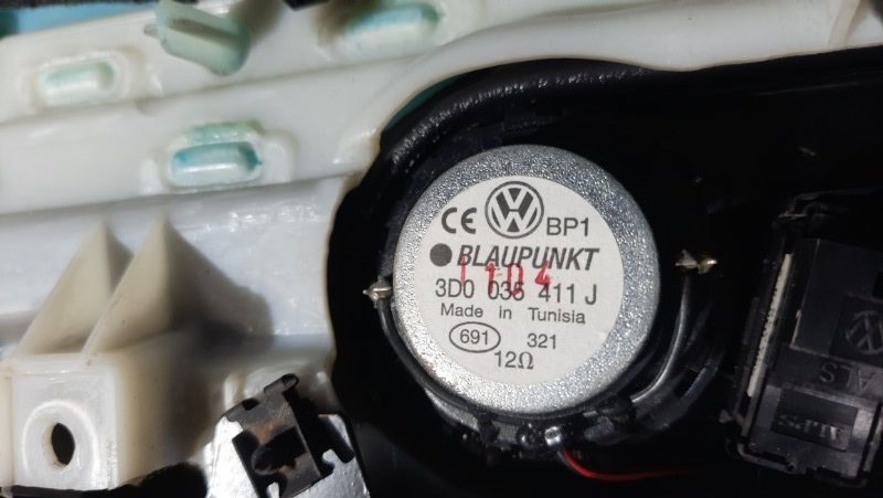 Обшивка двери (карта) Volkswagen Phaeton 2004 3D2