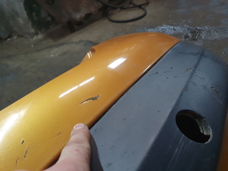 Бампер Peugeot 207 2008 хэтчбэк