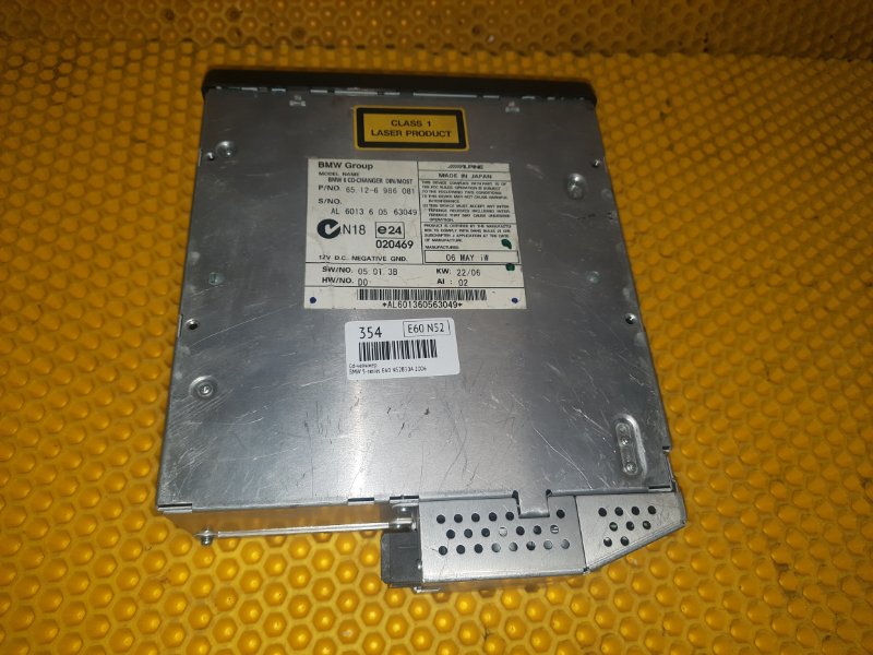 CD-чейнжер BMW 5-series 2006 E60